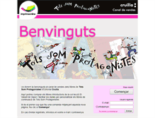 Tablet Screenshot of cruilla.imprimaonline.com